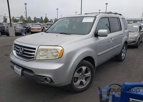 2014 Honda Pilot Ex-L из США, поврежденный, VIN 5FNYF3H50EB001807
